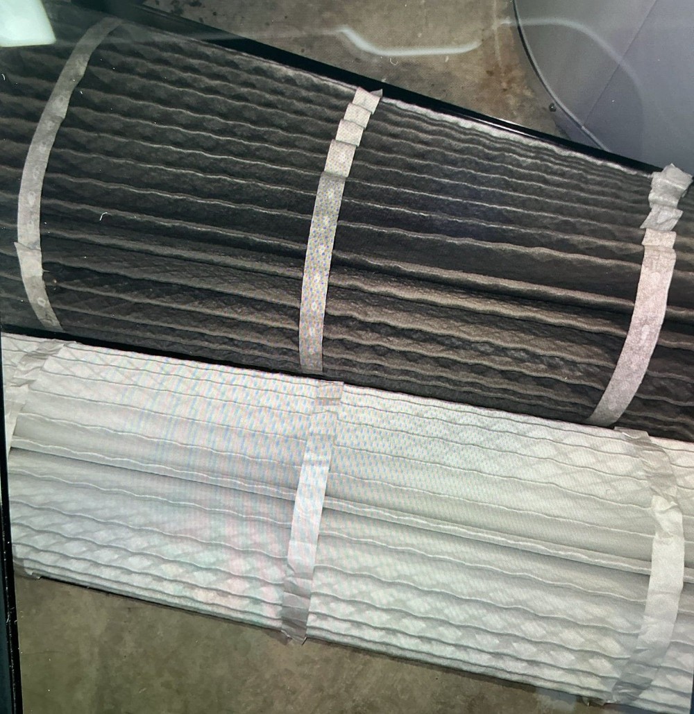 Clean and Dirty Air Filters