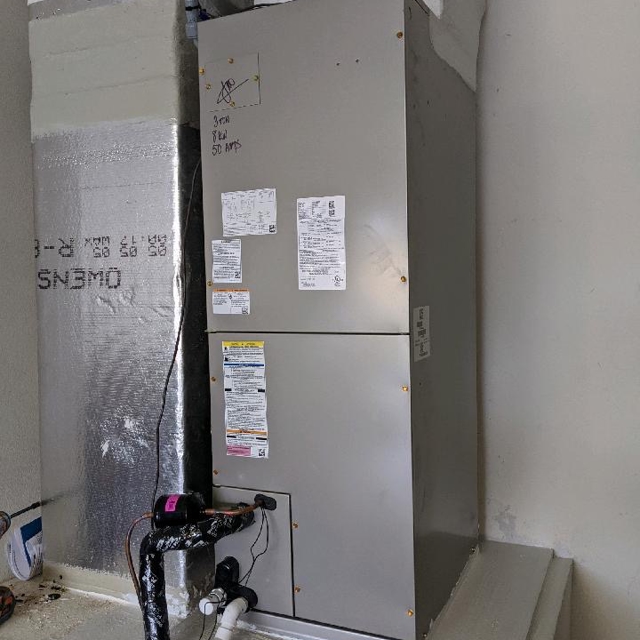 Air Handler in Garage