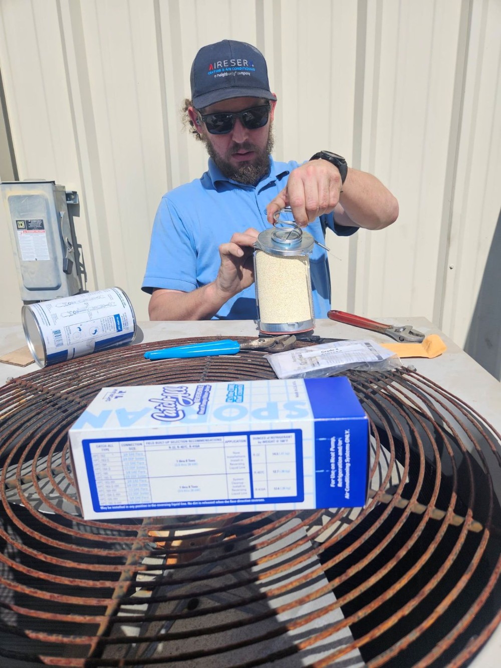 Behind every cool home and business is a technician paying attention to the details
