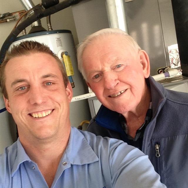 Clinton and a another happy customer