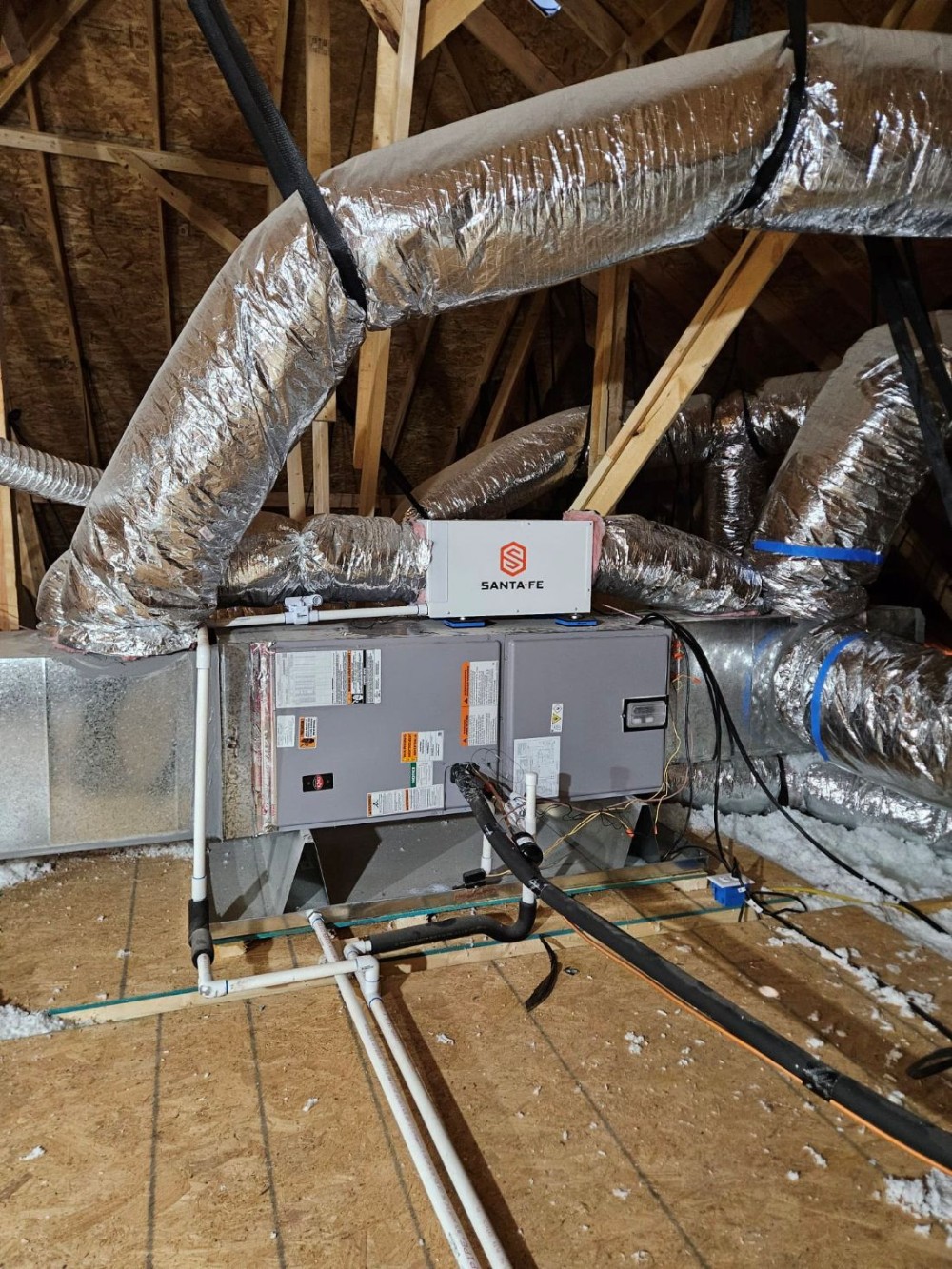 Comfort starts in the attic