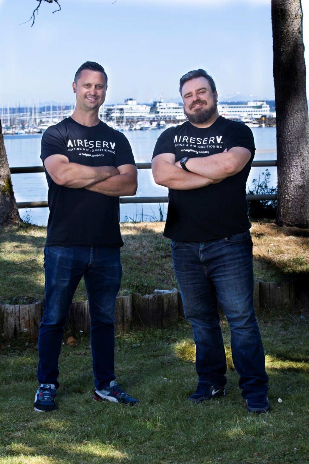 Derek and Brian, owners