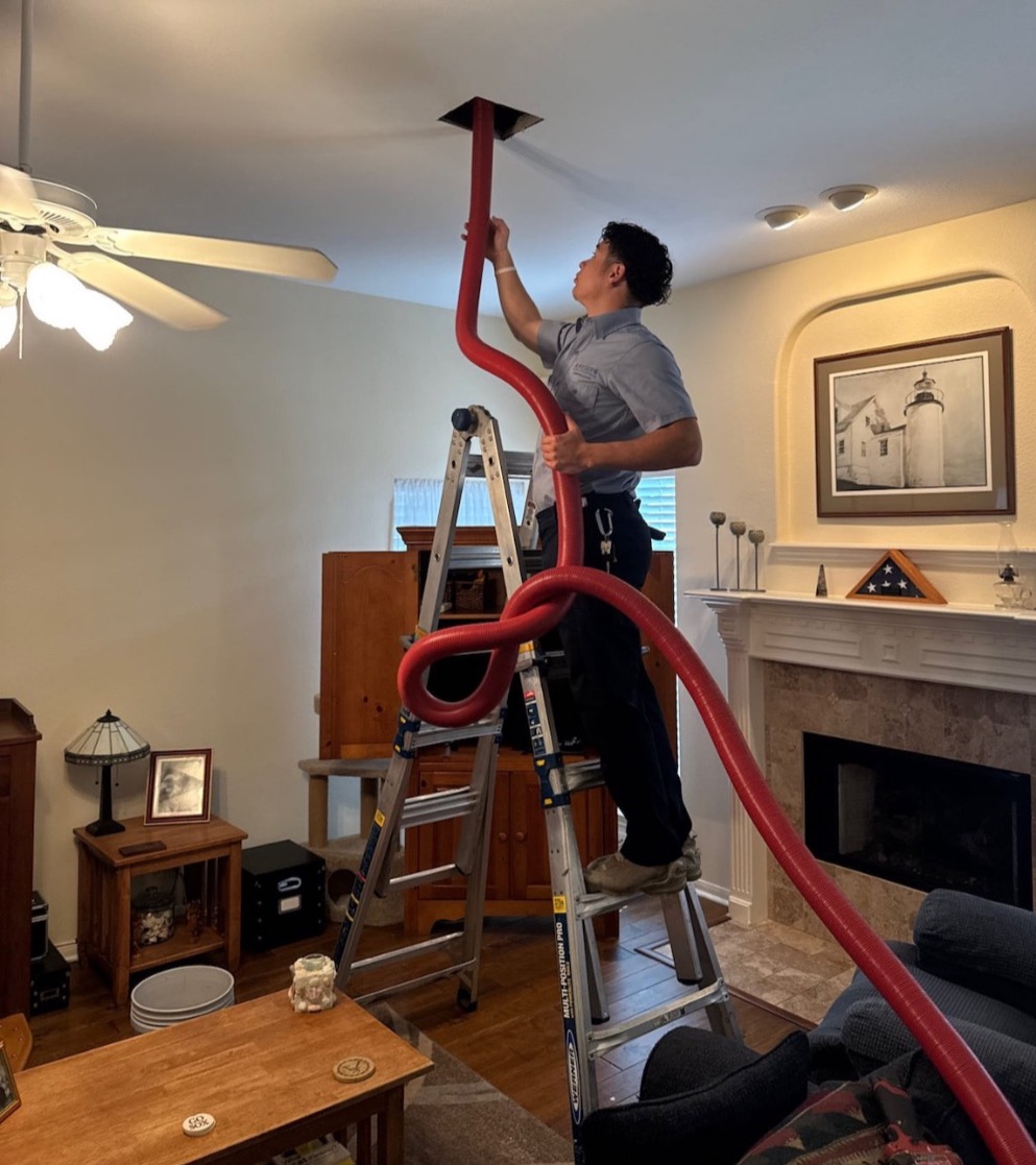 We clean HVAC air ducts
