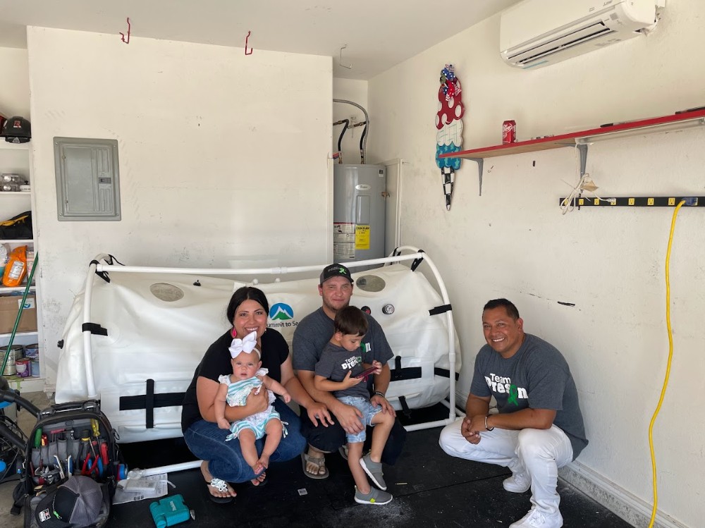 Gifted Preston a mini split