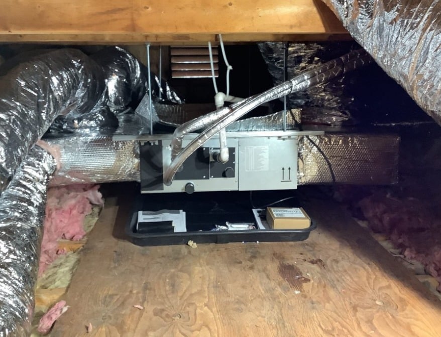 Ducted mini-split heat pump indoor unit Rhinebeck