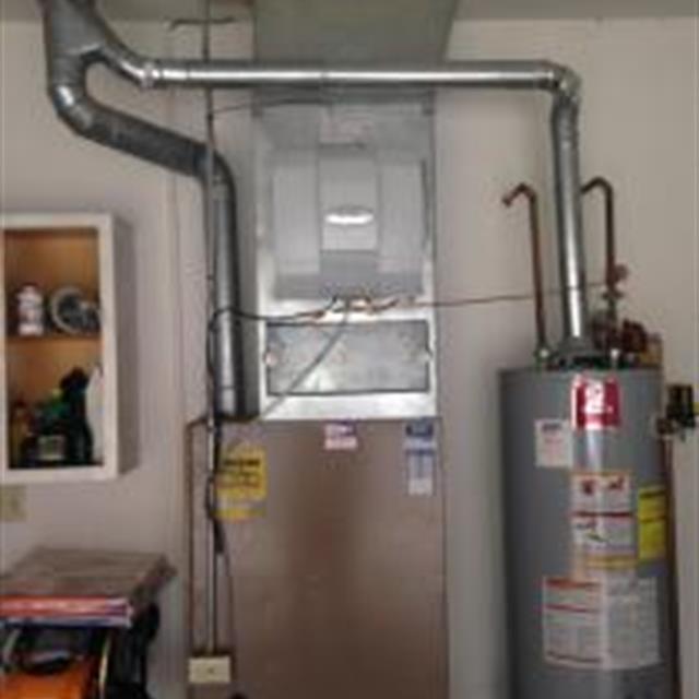 Installed a new humidifier for a customer.