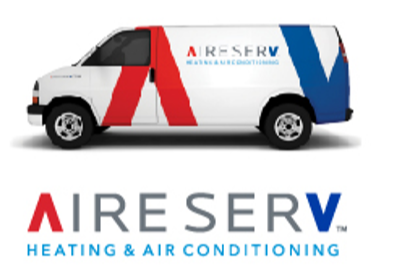 Aire Serv of Knoxville service van with company logo visible on the side
