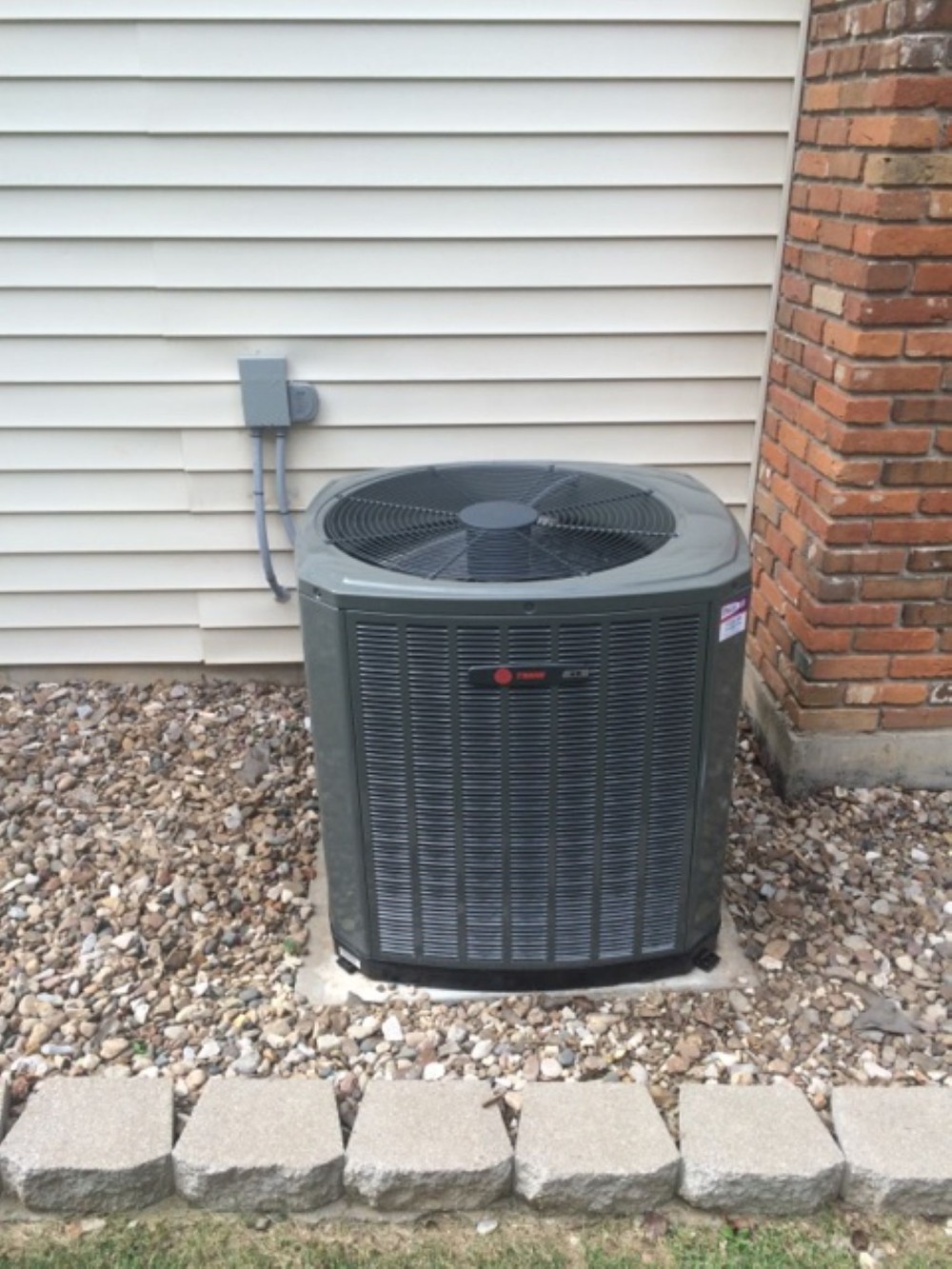 Outside HVAC Unit