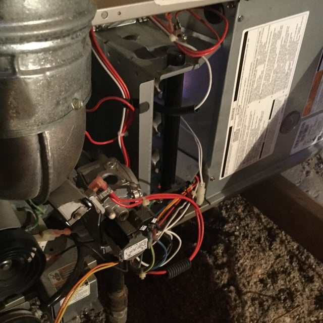 Rewiring a furnace