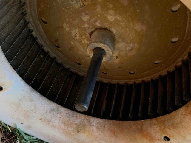 Rusted AC Blower