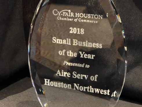 2018 small business of the year award