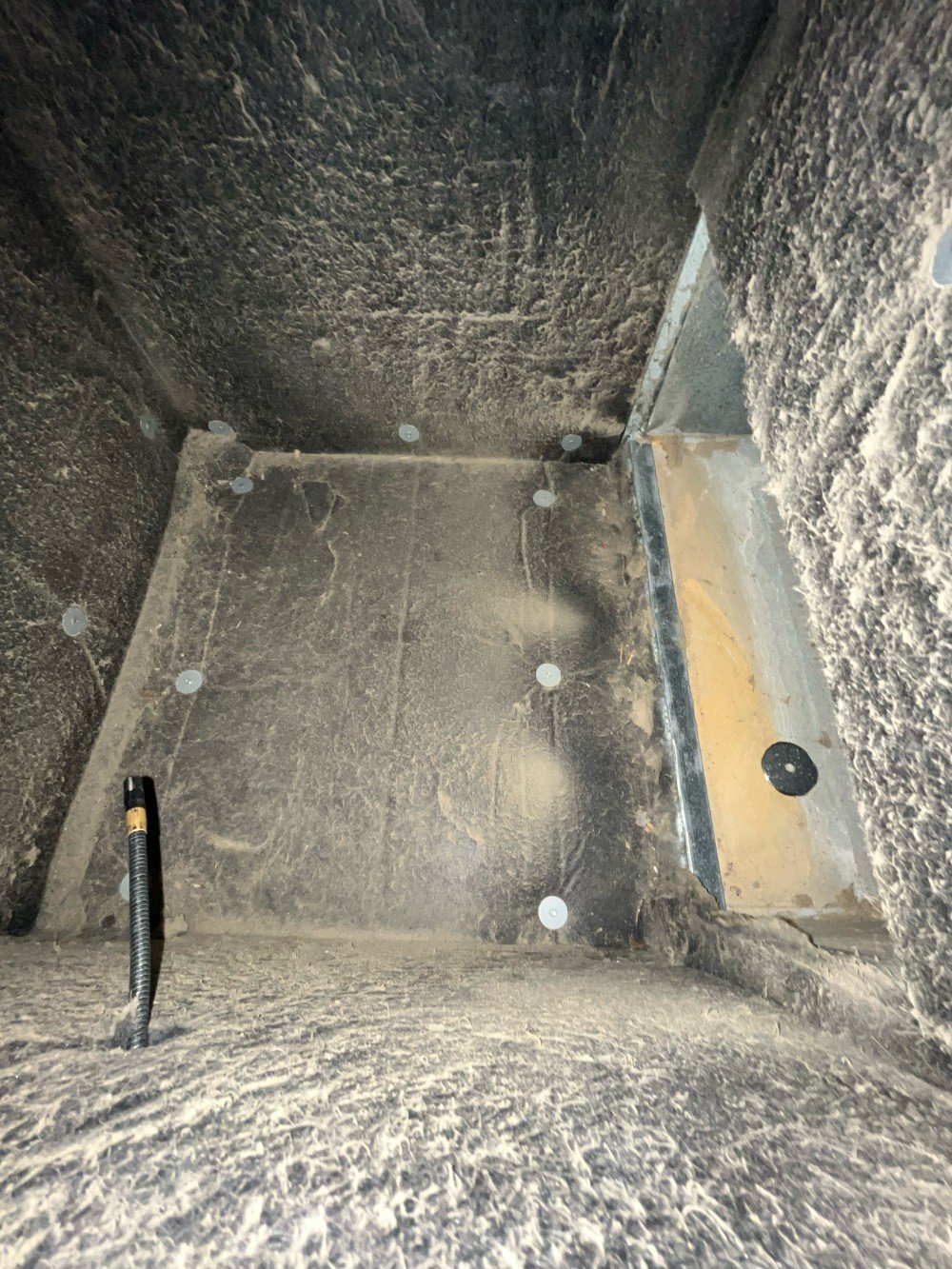 dirty air duct
