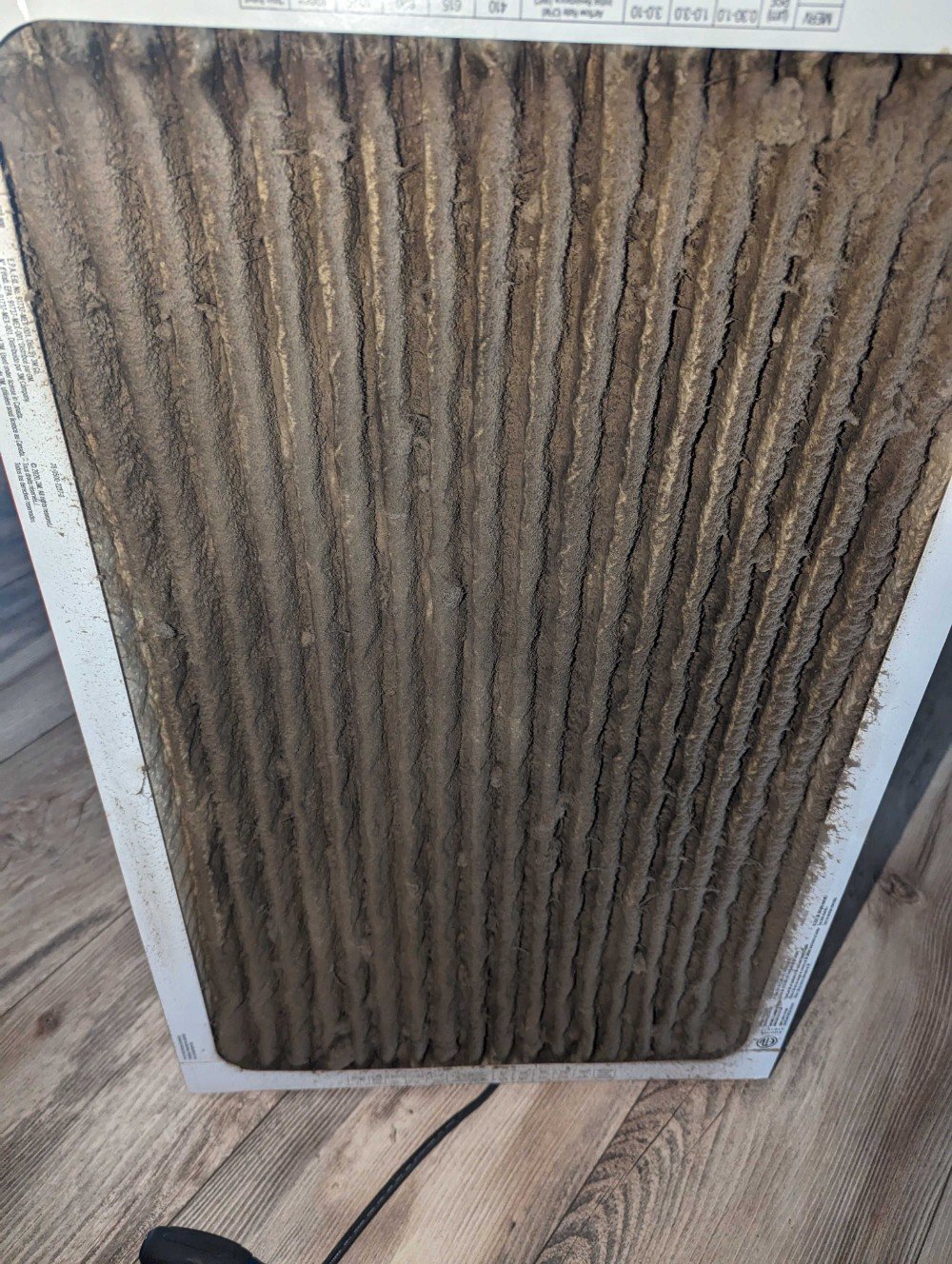 dirty air filter