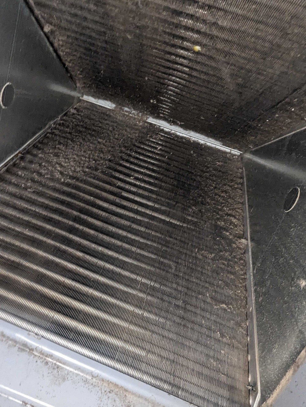 dirty evaporator