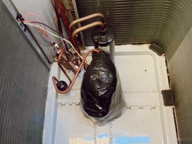 Inside of AC Unit