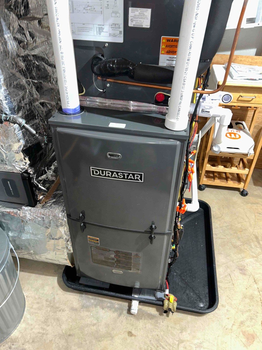 new hvac installation
