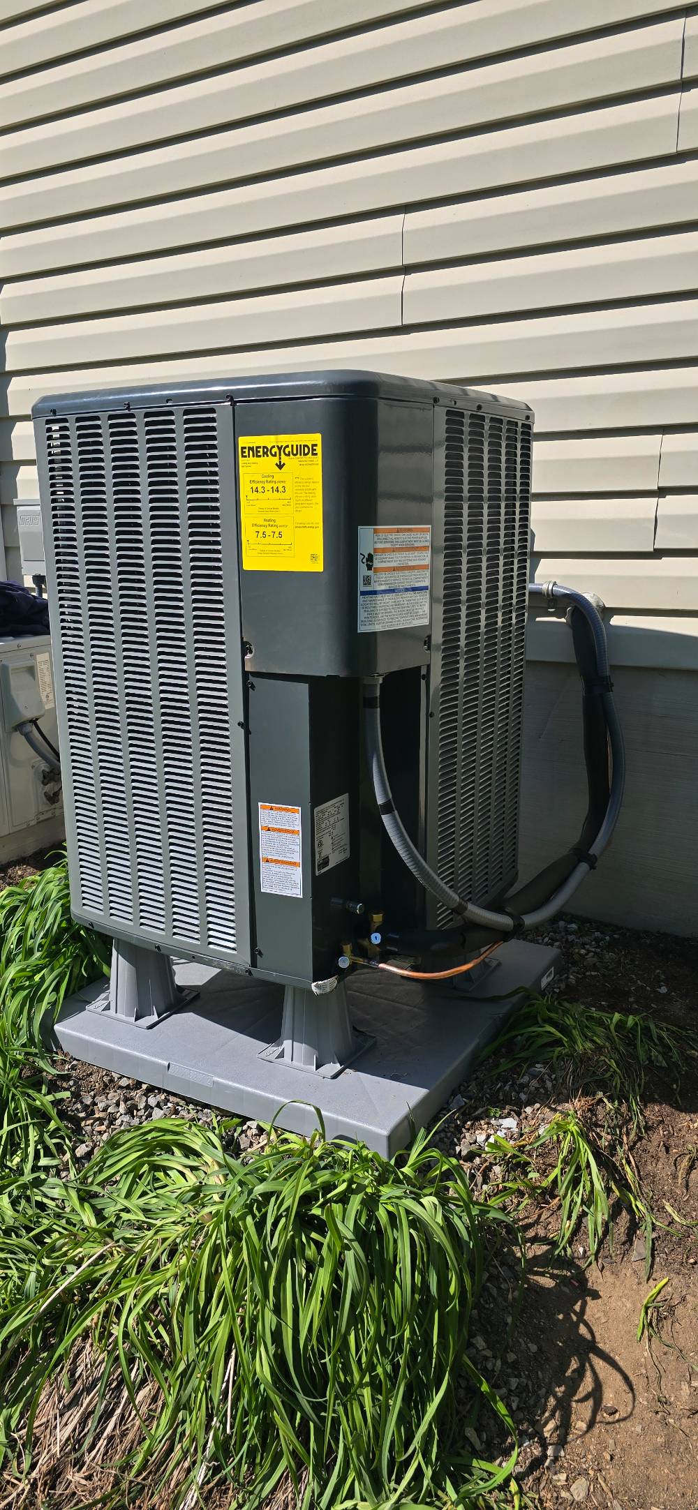 outdoor unit installation