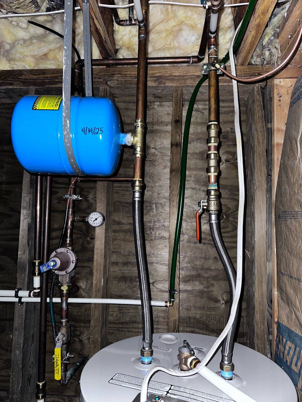 water heater installation
