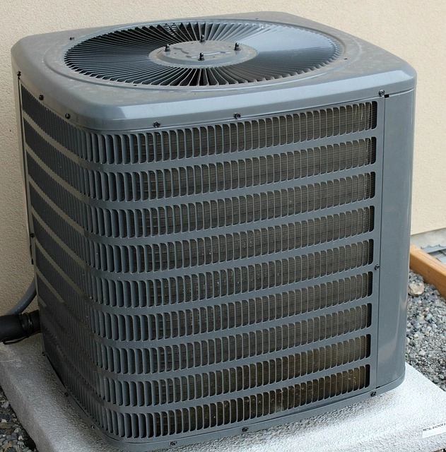 Gray air conditioner