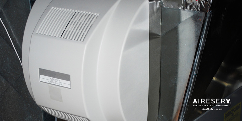 White furnace humidifier