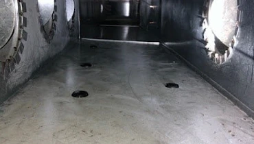 Annual air duct cleanings with the assistance of UV lighting can prevent mold and mildew from building up in the vents.