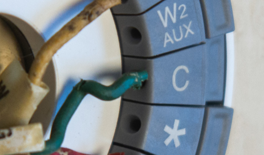 Thermostat's C wire