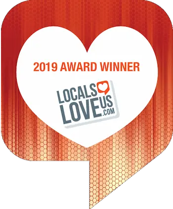 Locals Love Us 2019 Award Winner.